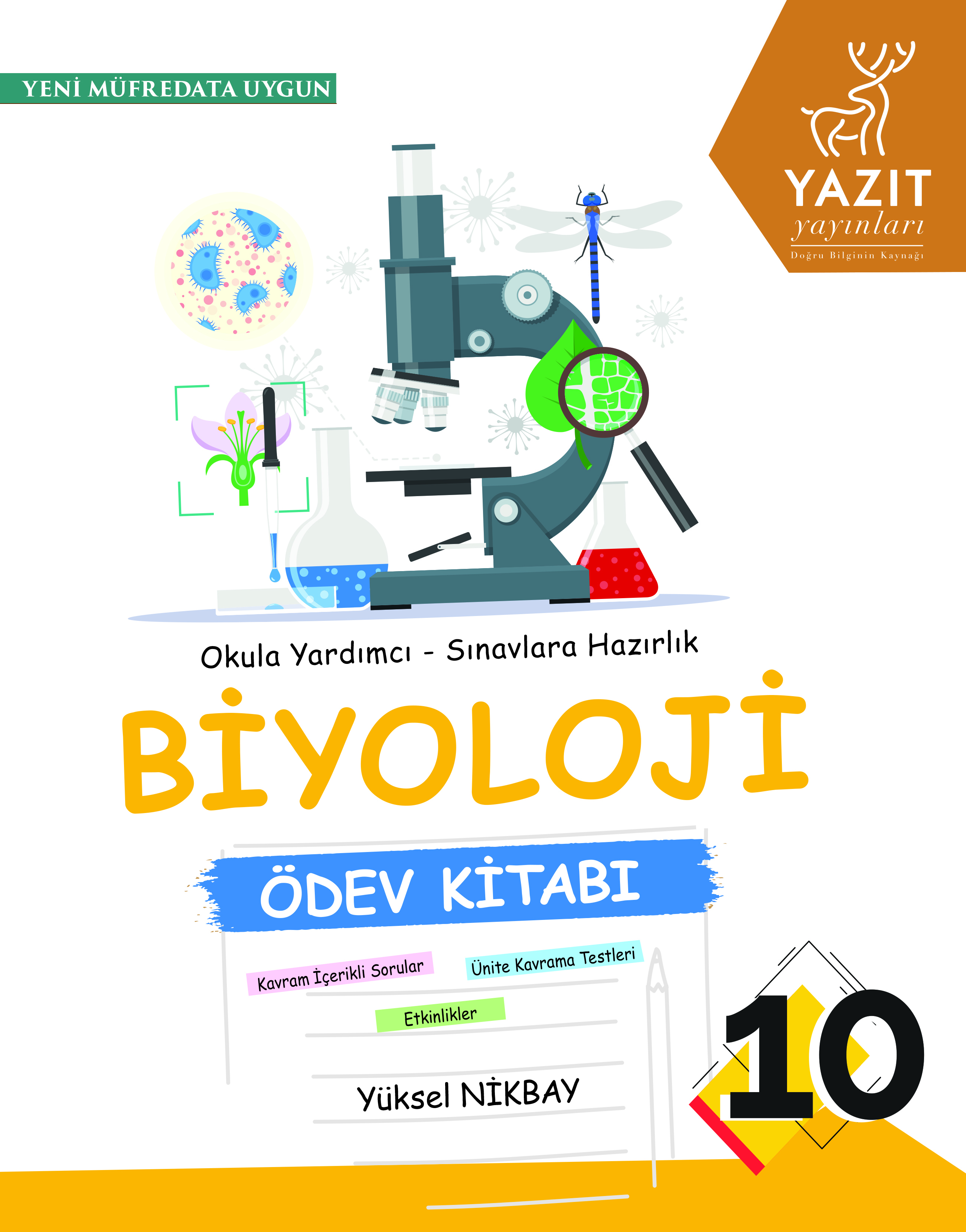 10. Sınıf Biyoloji Ödev Kitabı kapak görseli